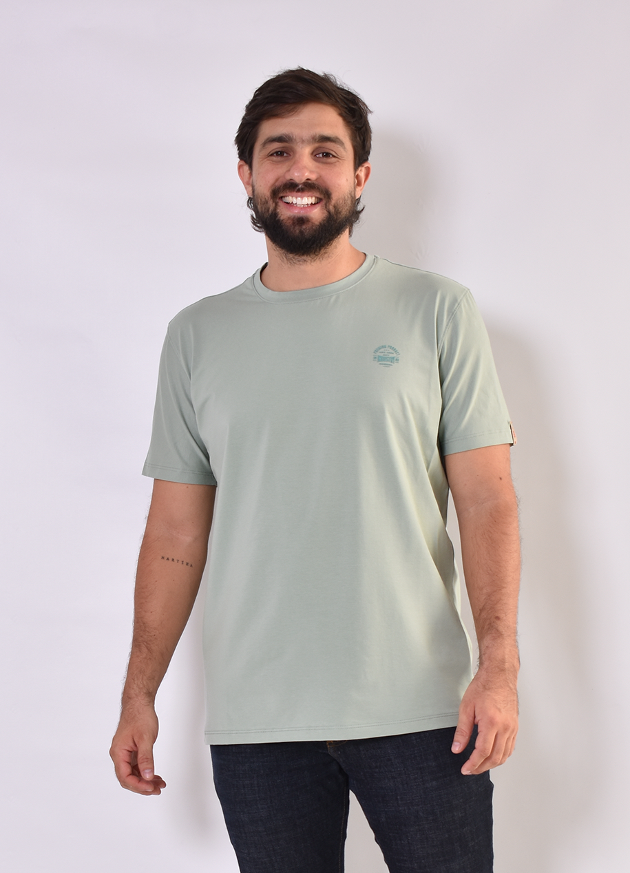 Camiseta CR 7330 Tela Fria Verde Oliva