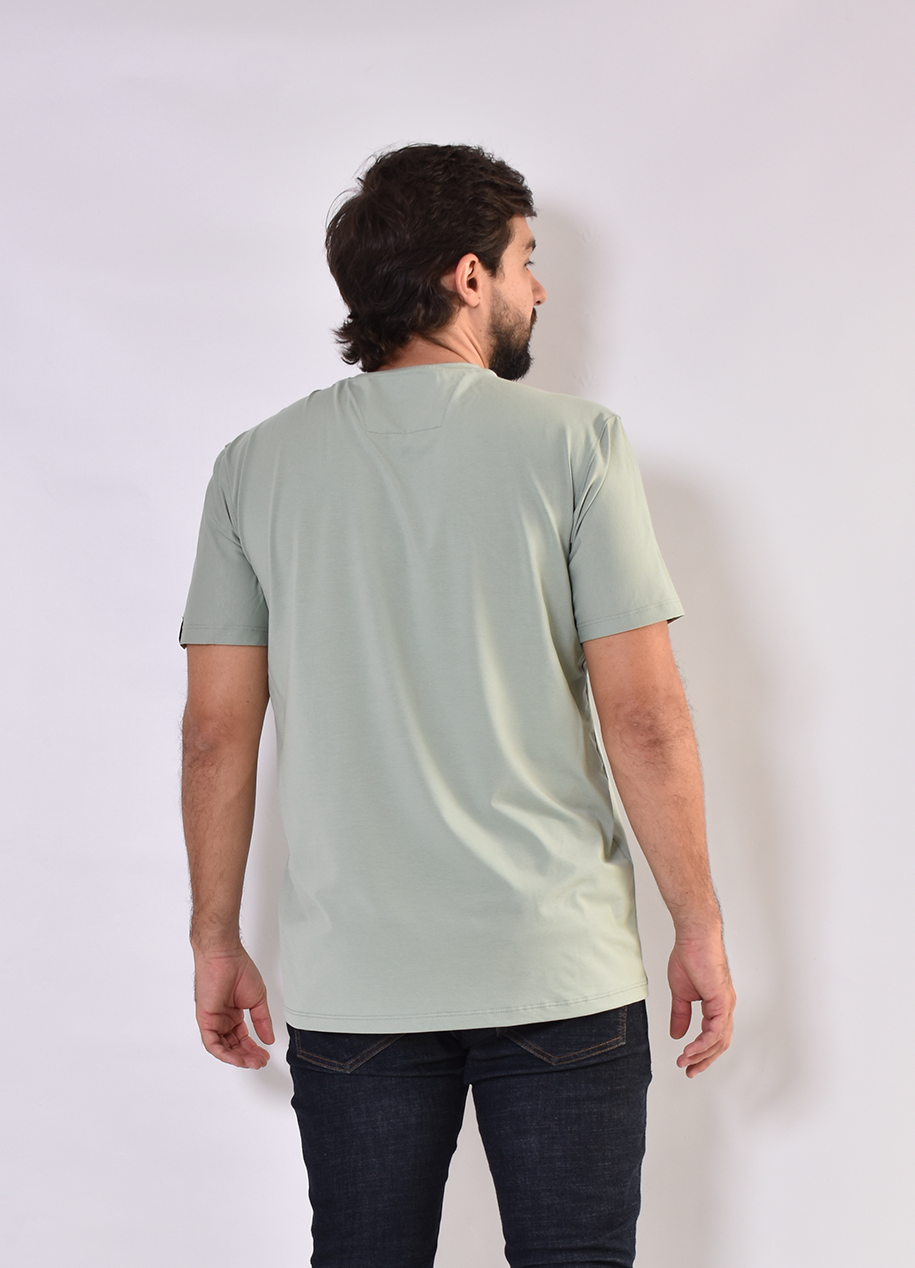 Camiseta CR 7330 Tela Fria Verde Oliva