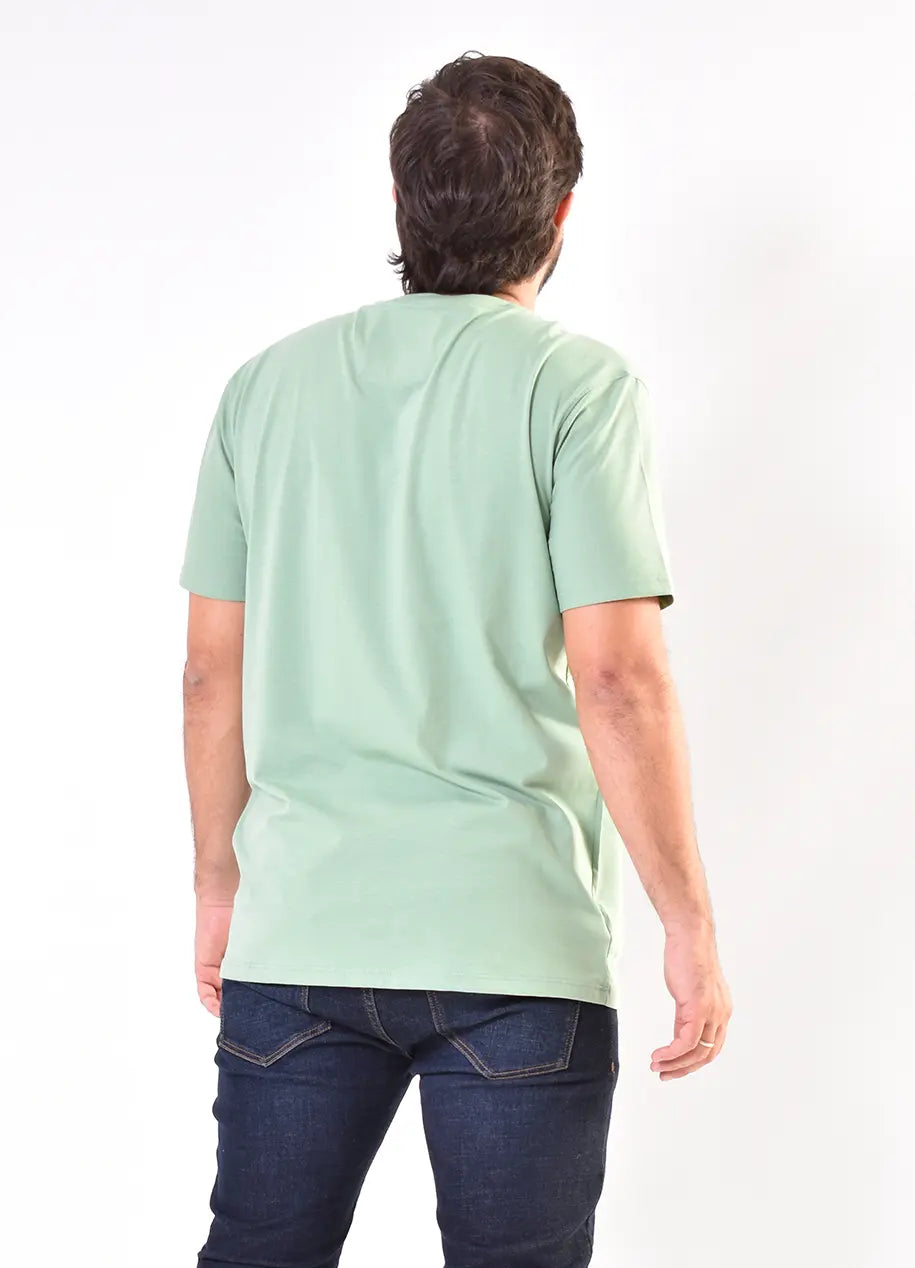 Camiseta CR 7319 Tela Fría Verde Claro