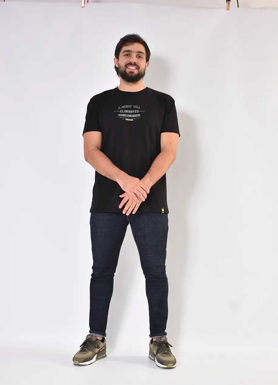 Camiseta CR 8035 Negra