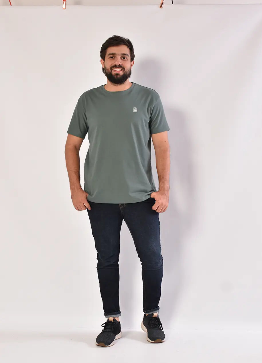 Camiseta CR Texturas 8032 Verde