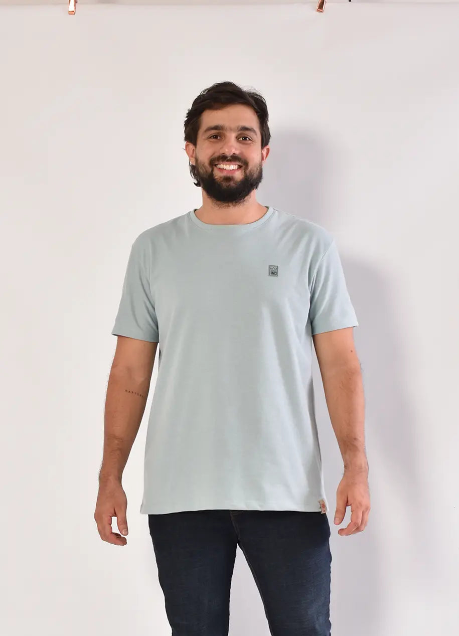Camiseta CR Texturas 8032 Verde Menta
