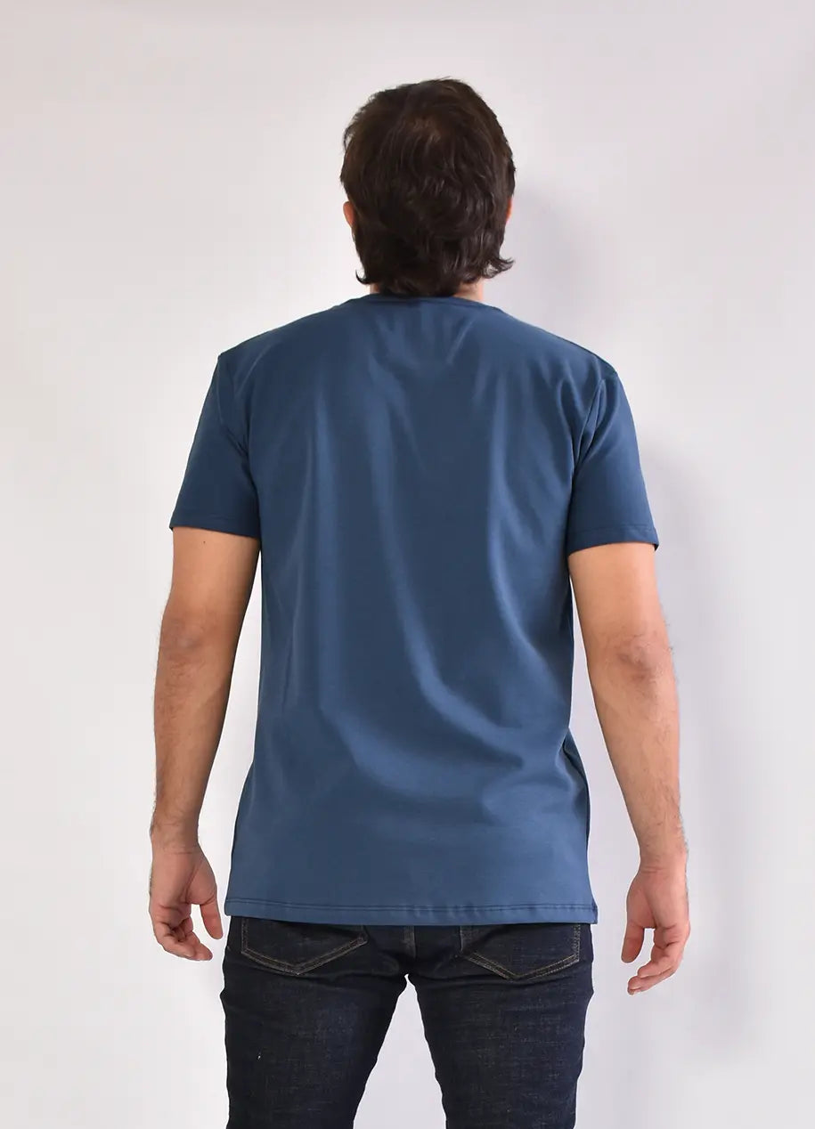 Camiseta CR 8037-1 Azul petroleo