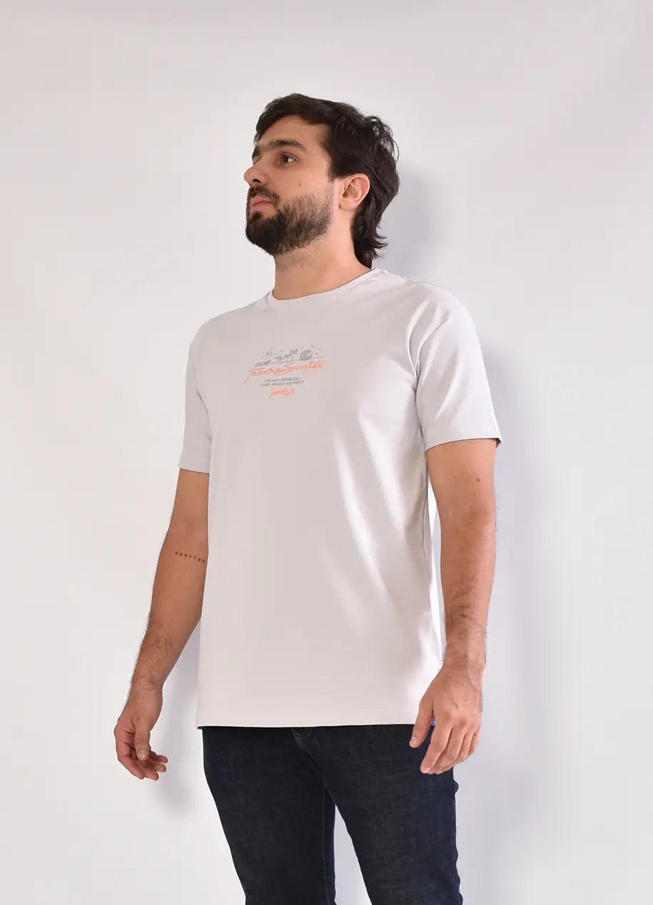 Camiseta CR 8037-1 Blanco