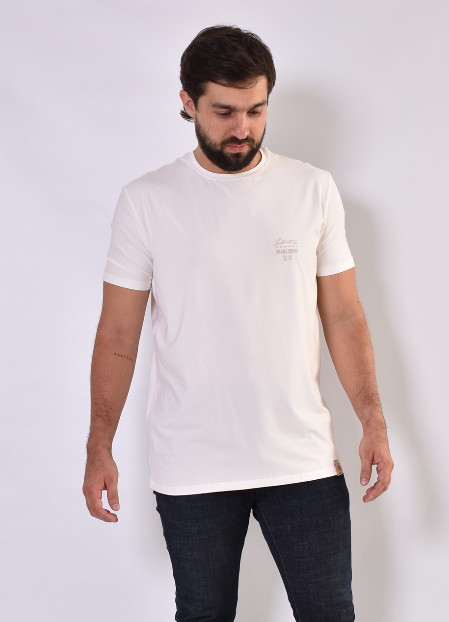 Camiseta CR Tela fría 7326 Blanca