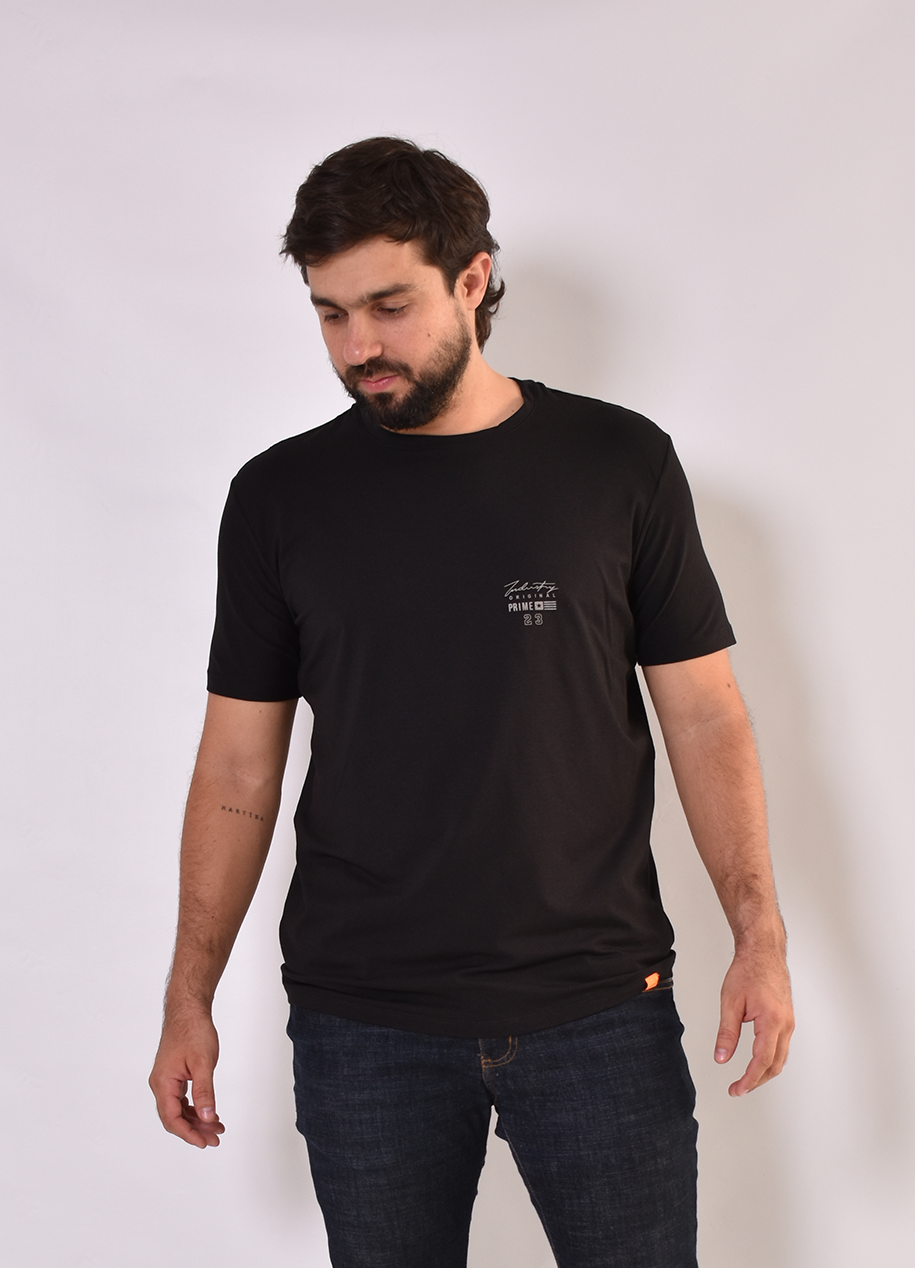 Camiseta CR Tela fría 7326 Negra