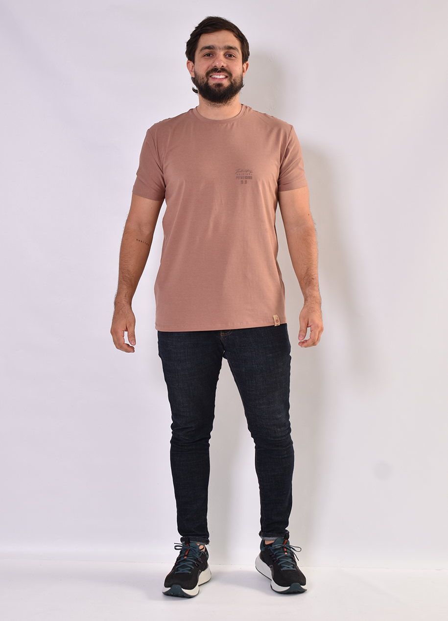 Camiseta CR Tela fría 7326 Sepia