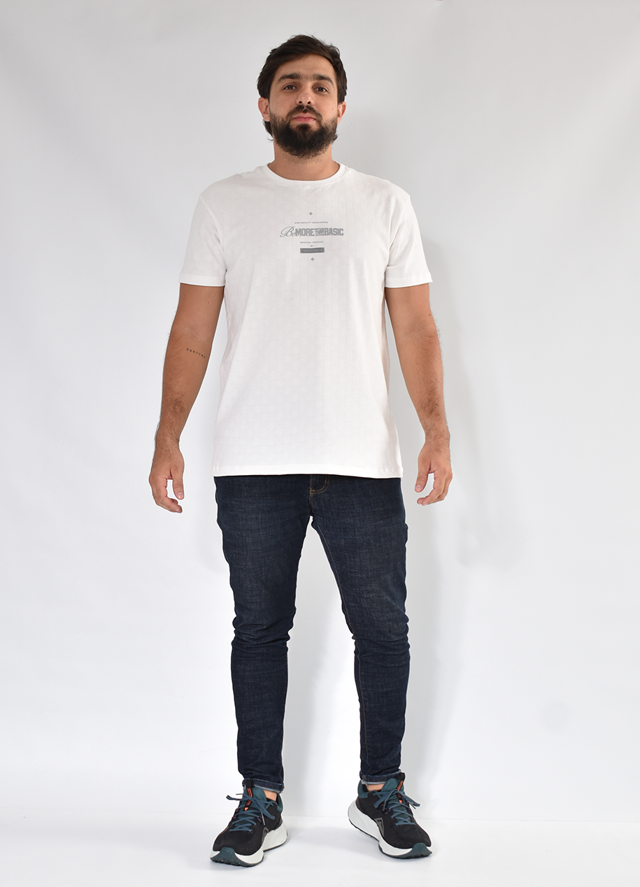 Camiseta CR 8050 Blanca