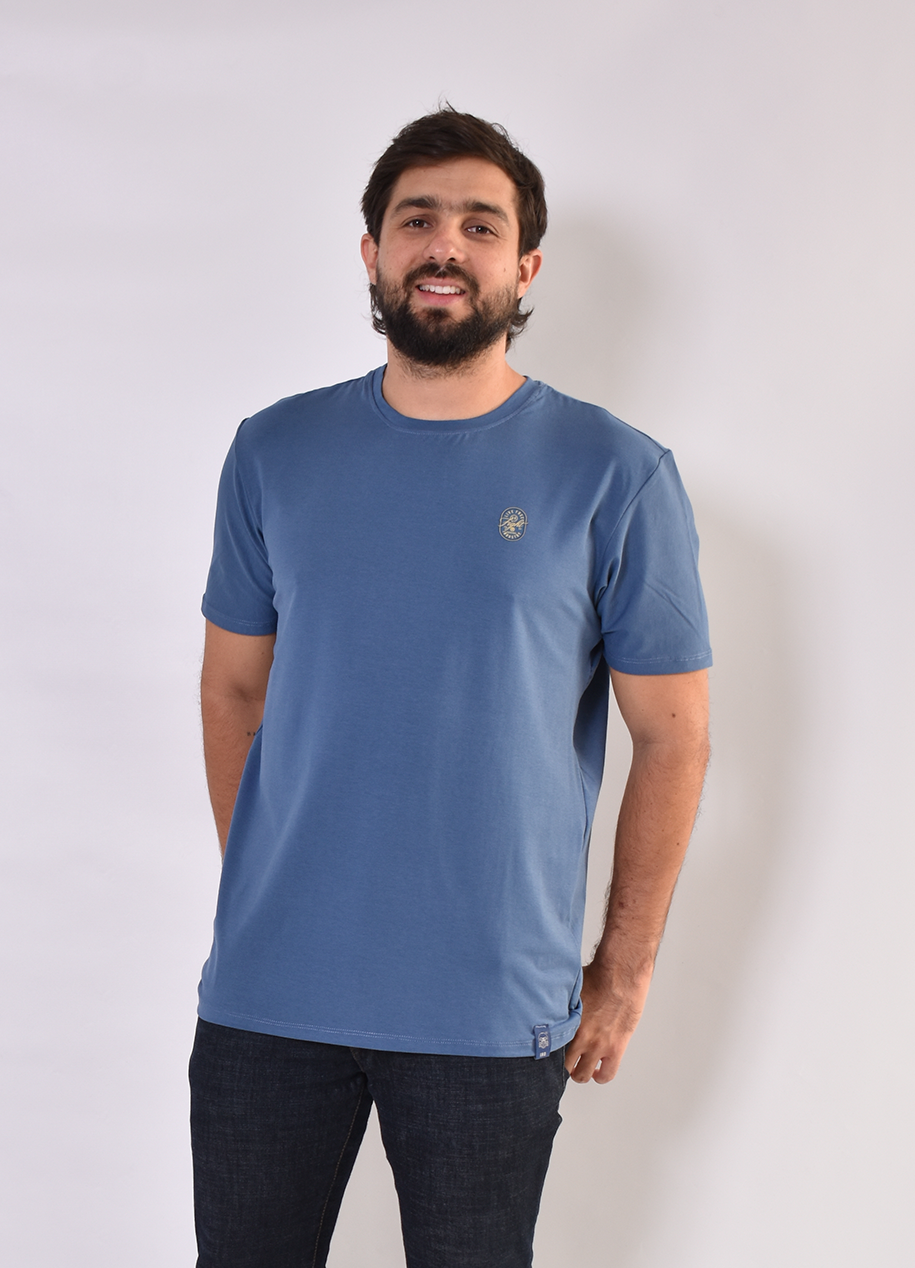 Camiseta CR 7328 Tela Fría Azul Rey