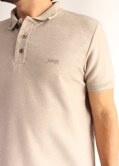 Camiseta Polo 9086 Beige