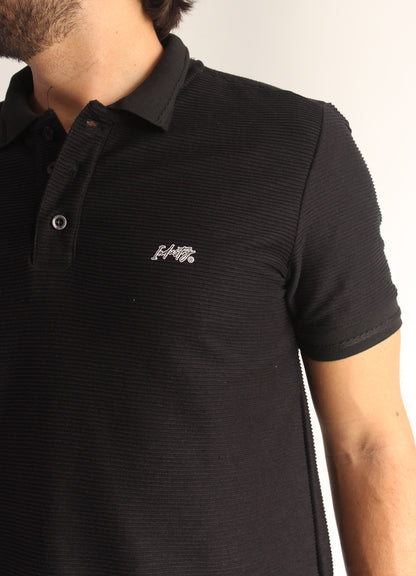 Camiseta Polo 9086 Negra