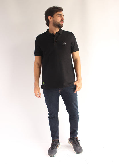 Camiseta Polo 9086 Negra
