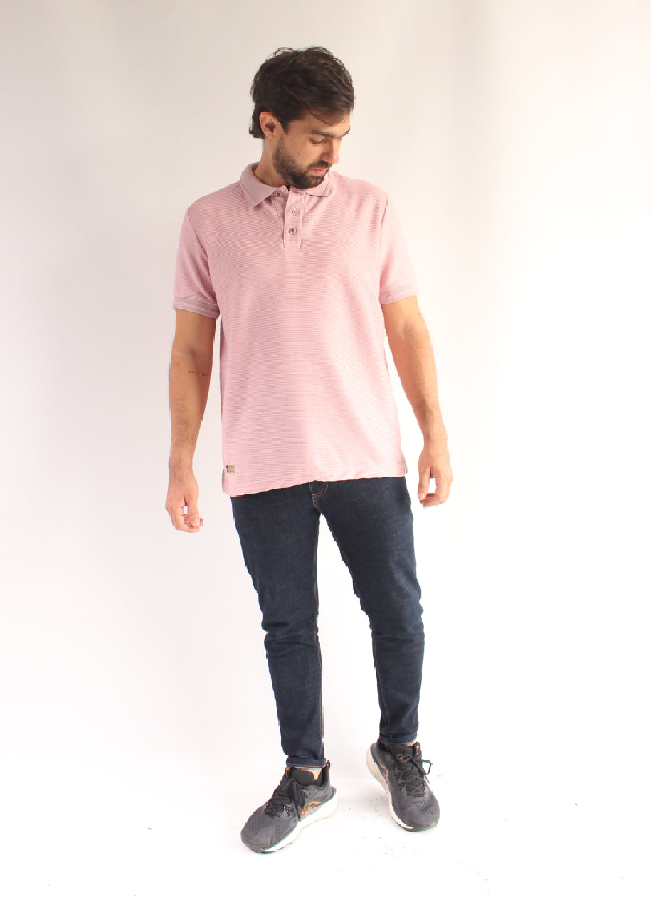 Camiseta Polo 9086 Rosada