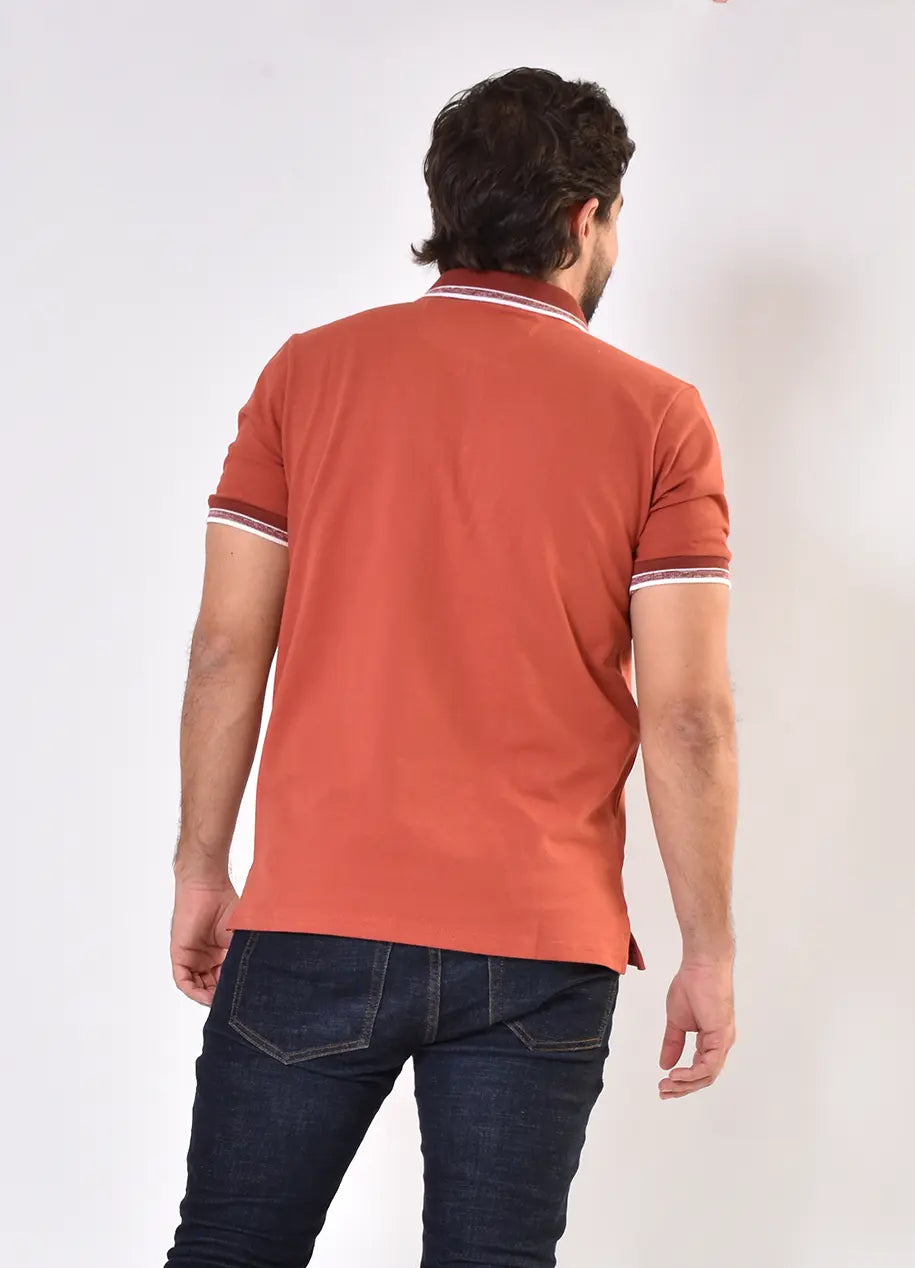 Camiseta Polo 9349 Terracota