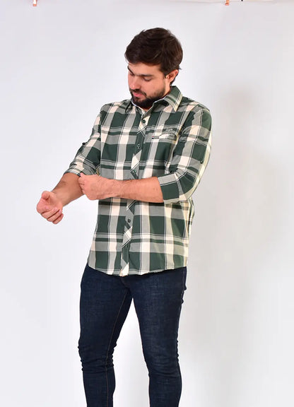 Camisa ML REF 4154 Verde