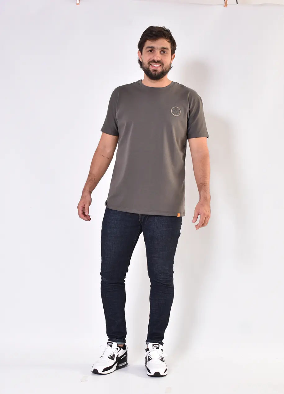 Camiseta CR 8036 Gris Oscuro