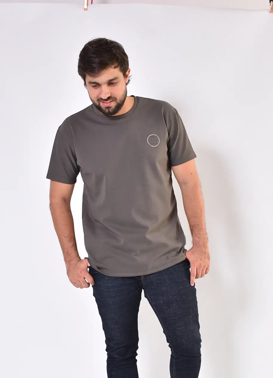 Camiseta CR 8036 Gris Oscuro