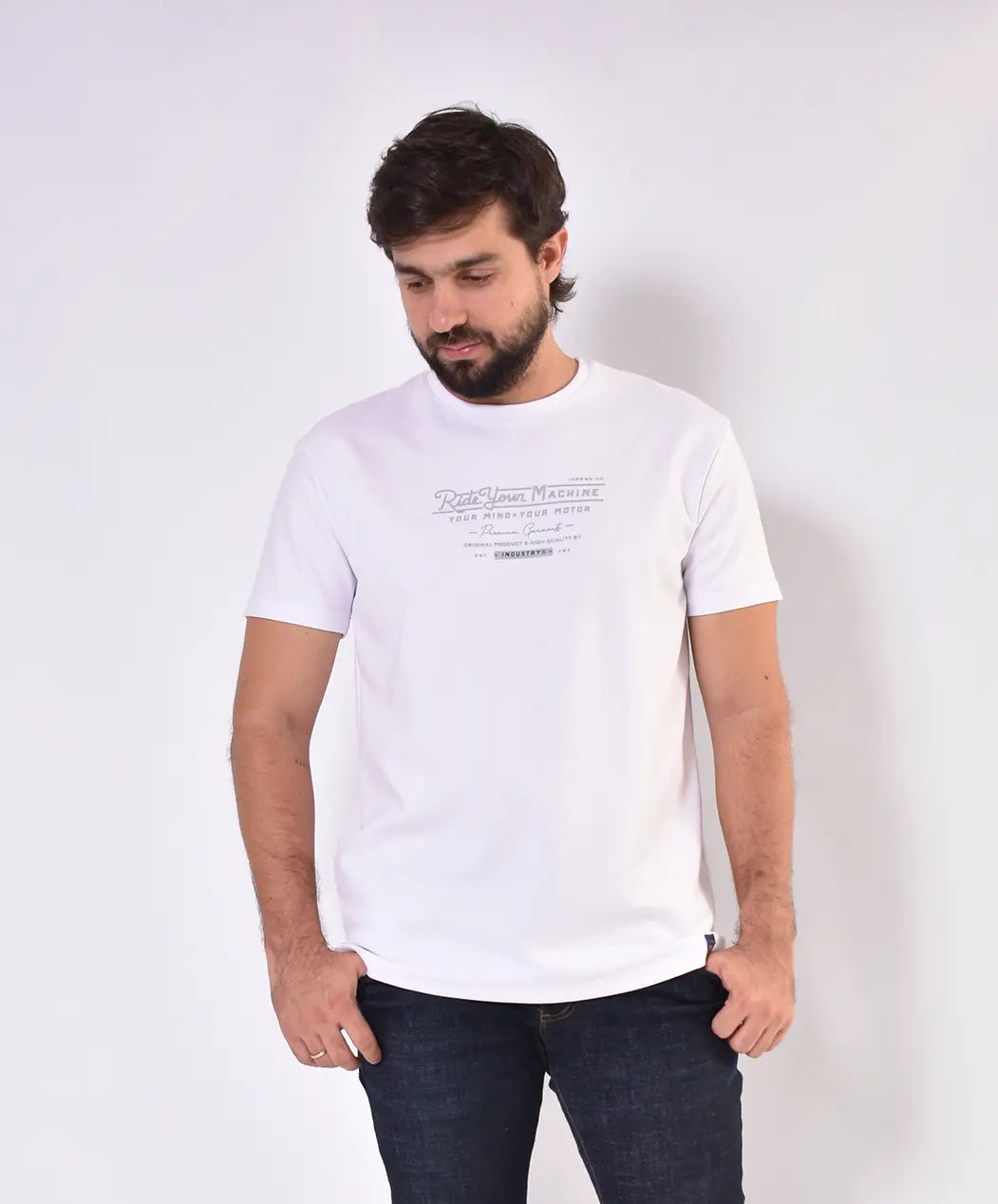 Camiseta CR 8037 Blanca