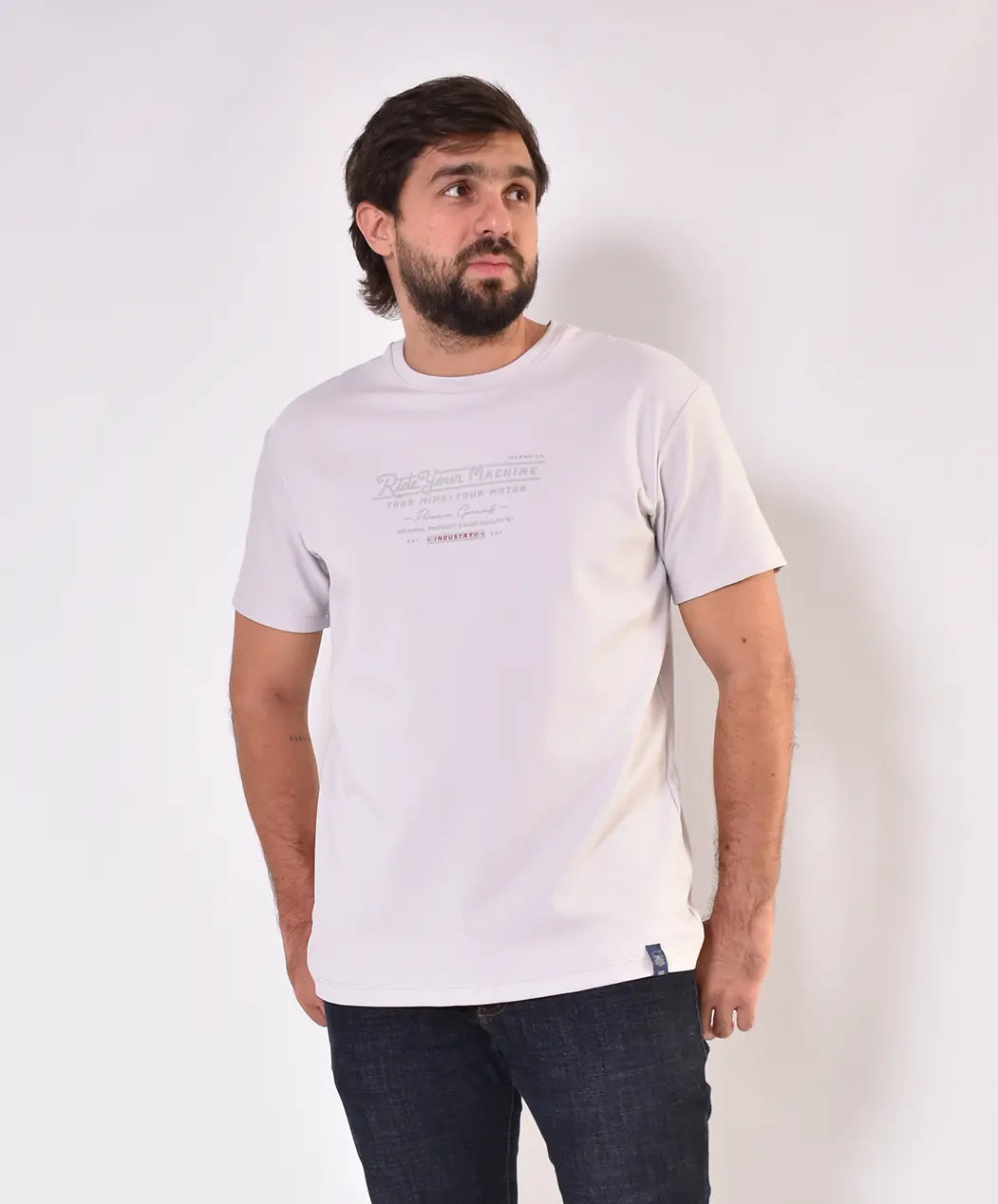 Camiseta CR 8037 Gris Claro