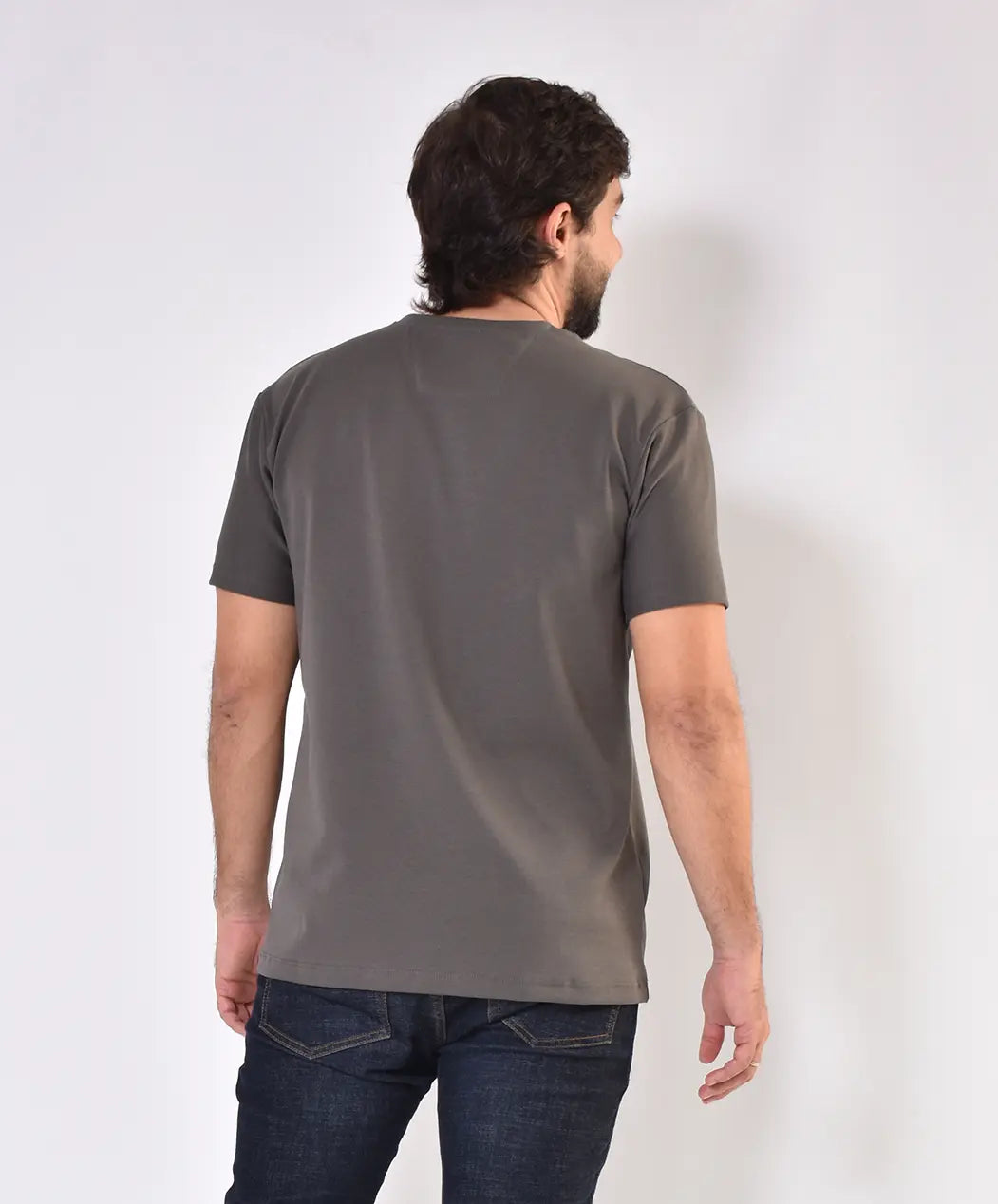 Camiseta CR 8037 Gris Oscuro