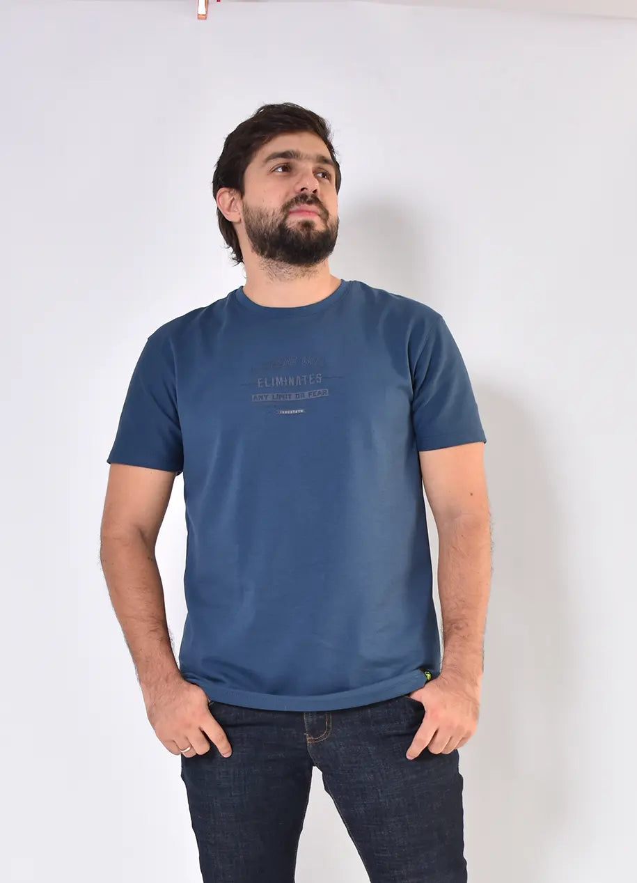 Camiseta CR 8035 Azul Petroleo