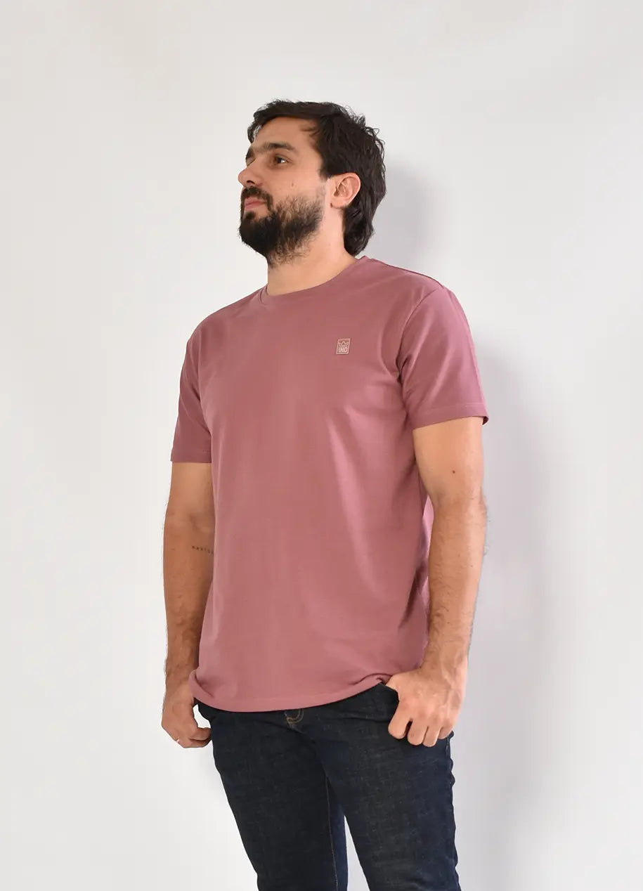 Camiseta CR  Texturas 8032 Palo de rosa