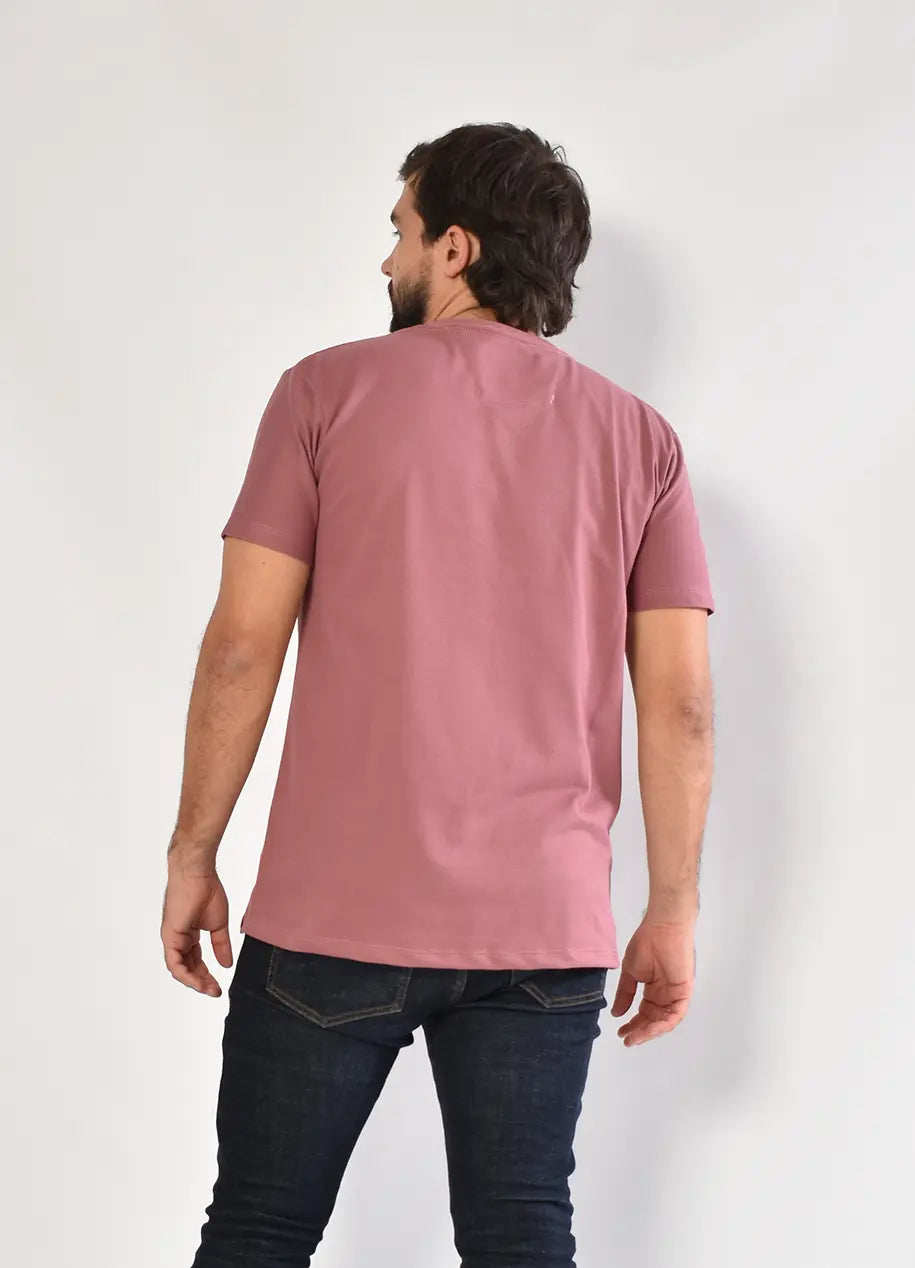 Camiseta CR  Texturas 8032 Palo de rosa