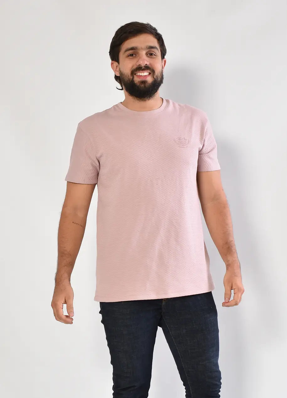 Camiseta CR Texturas 8038 Palo de rosa