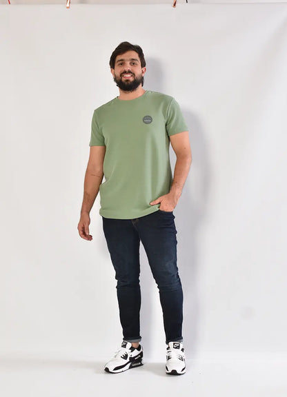 Camiseta CR  Texturas 8033 Verde Oliva