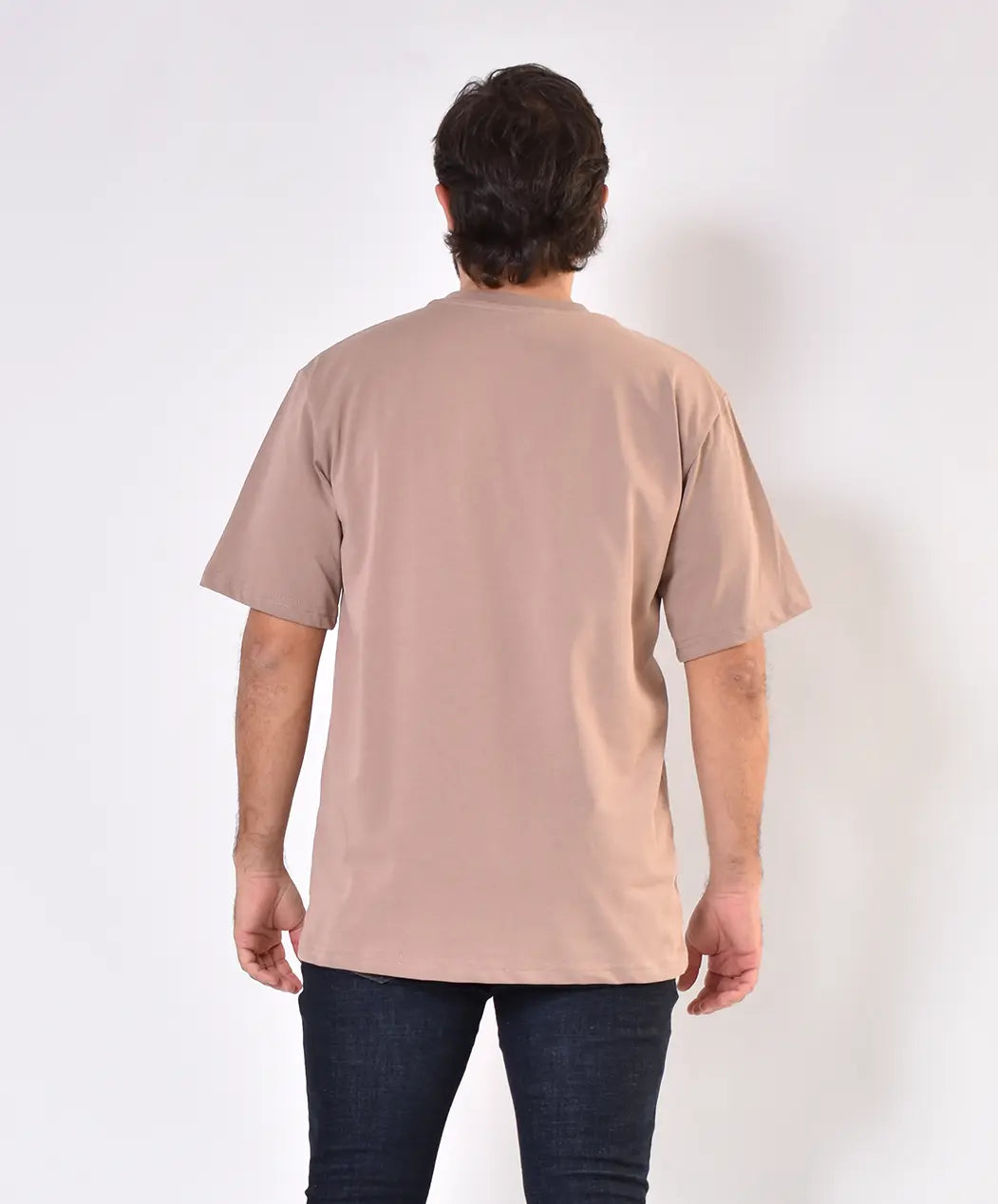 Camiseta Oversize Cafe Sepia