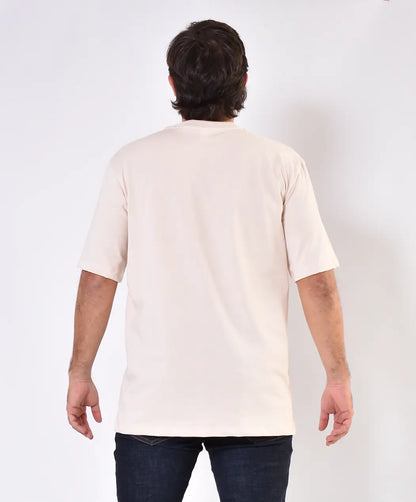 Camiseta Oversize Beige