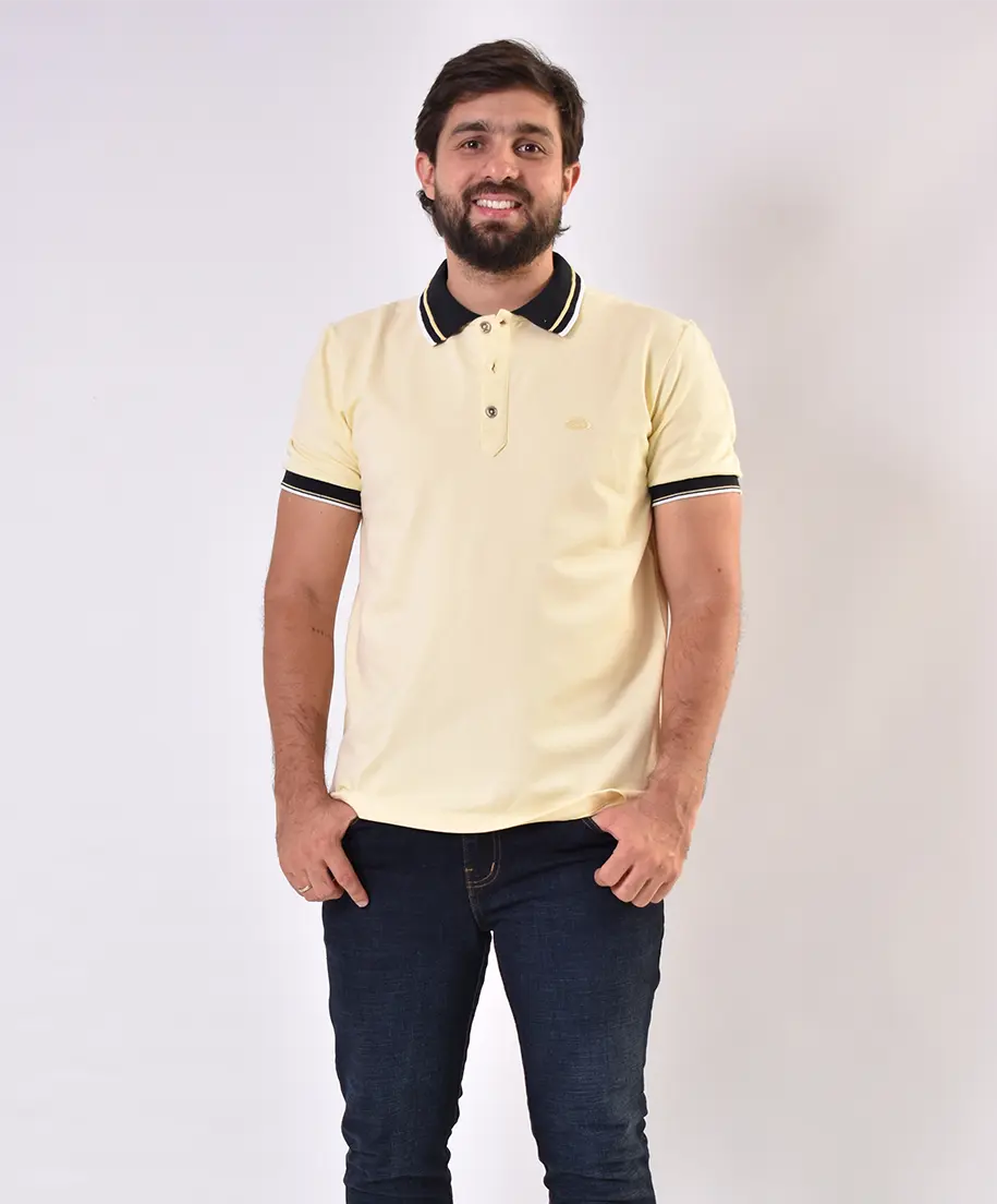 Camiseta Polo 9351 Amarilla