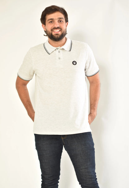 Camiseta Polo 9346 Gris Claro