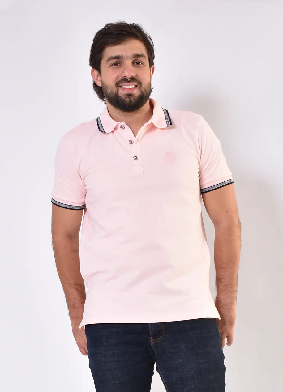 Camiseta Polo 9349 Rosada