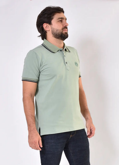 Camiseta Polo 9349 Verde Claro