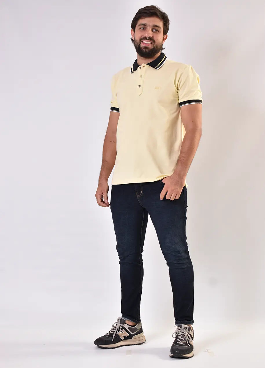 Camiseta Polo 9351 Amarilla