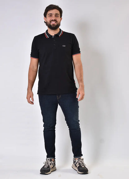 Camiseta Polo 9351 Negra