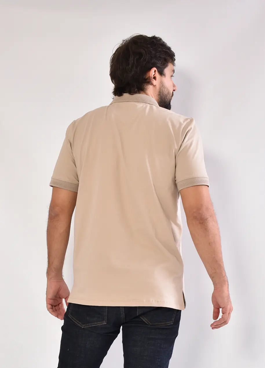 Camiseta Polo 9353 Beige