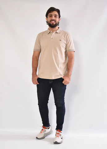 Camiseta Polo 9353 Beige