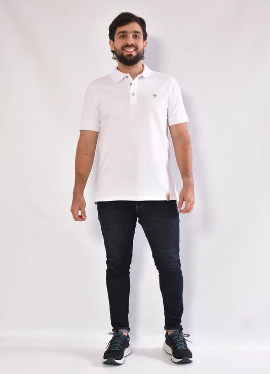 Camiseta Polo 9353 Blaca