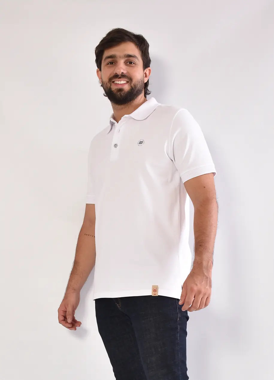 Camiseta Polo 9353 Blaca