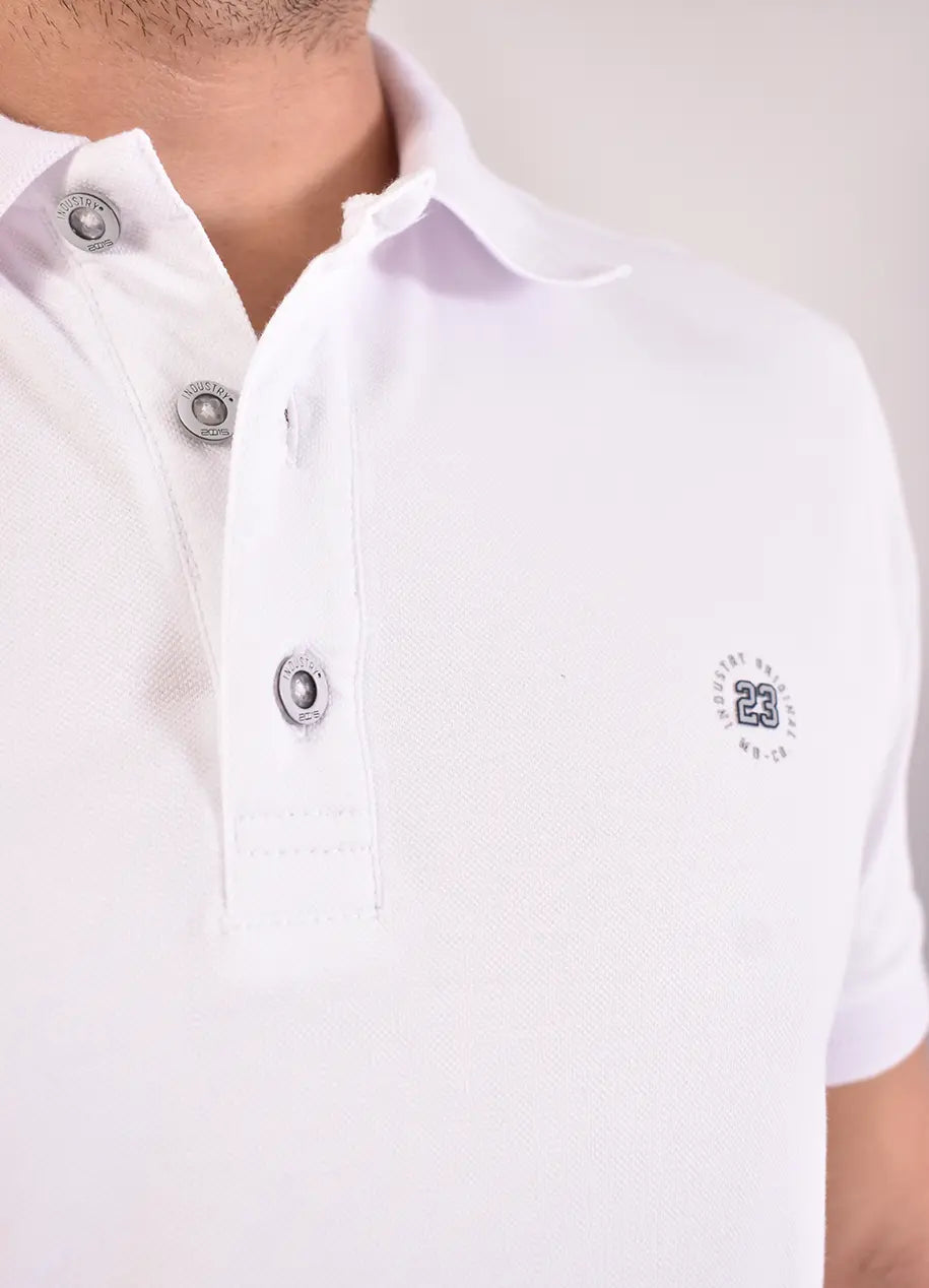 Camiseta Polo 9353 Blaca