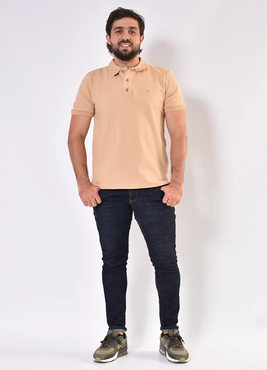 Camiseta Polo 9361 Caqui