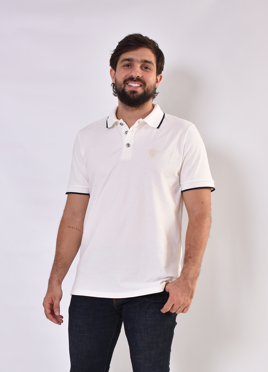 Camiseta Polo 9346 Gris Claro