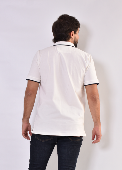 Camiseta Polo 9346 Gris Claro