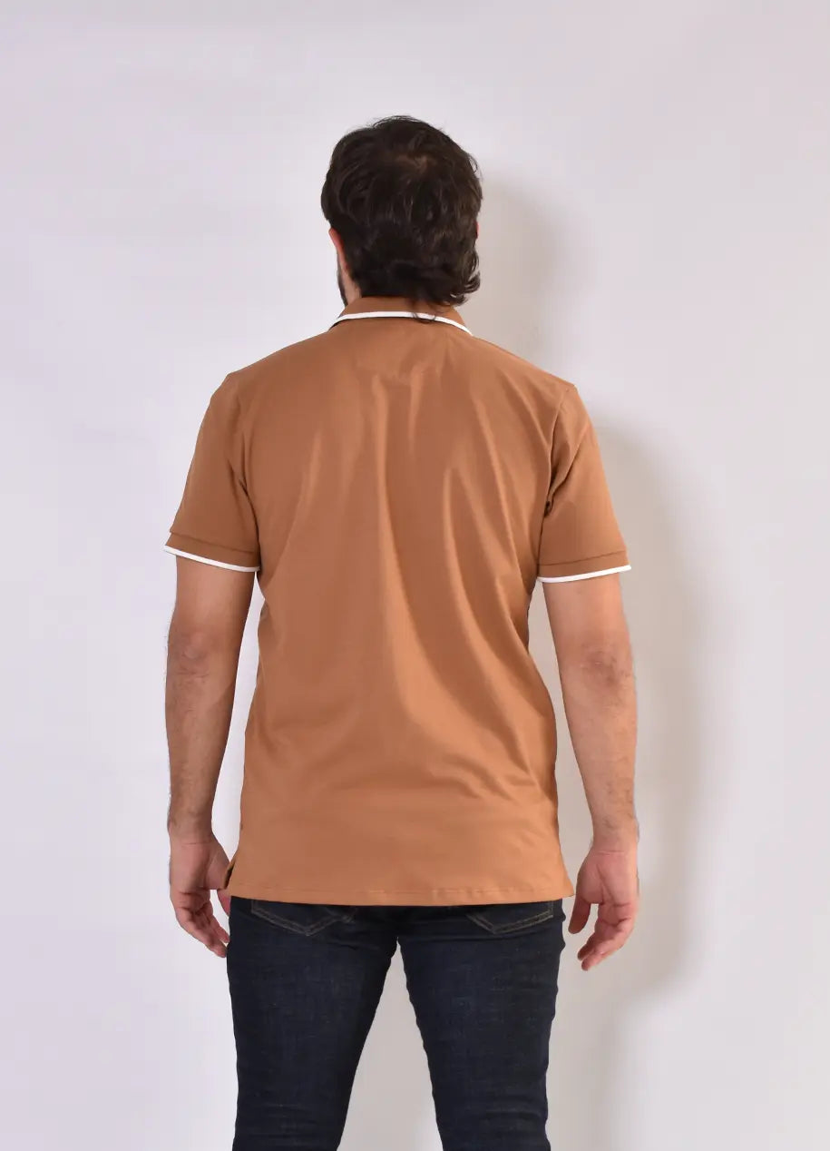 Camiseta Polo 9368 Caqui