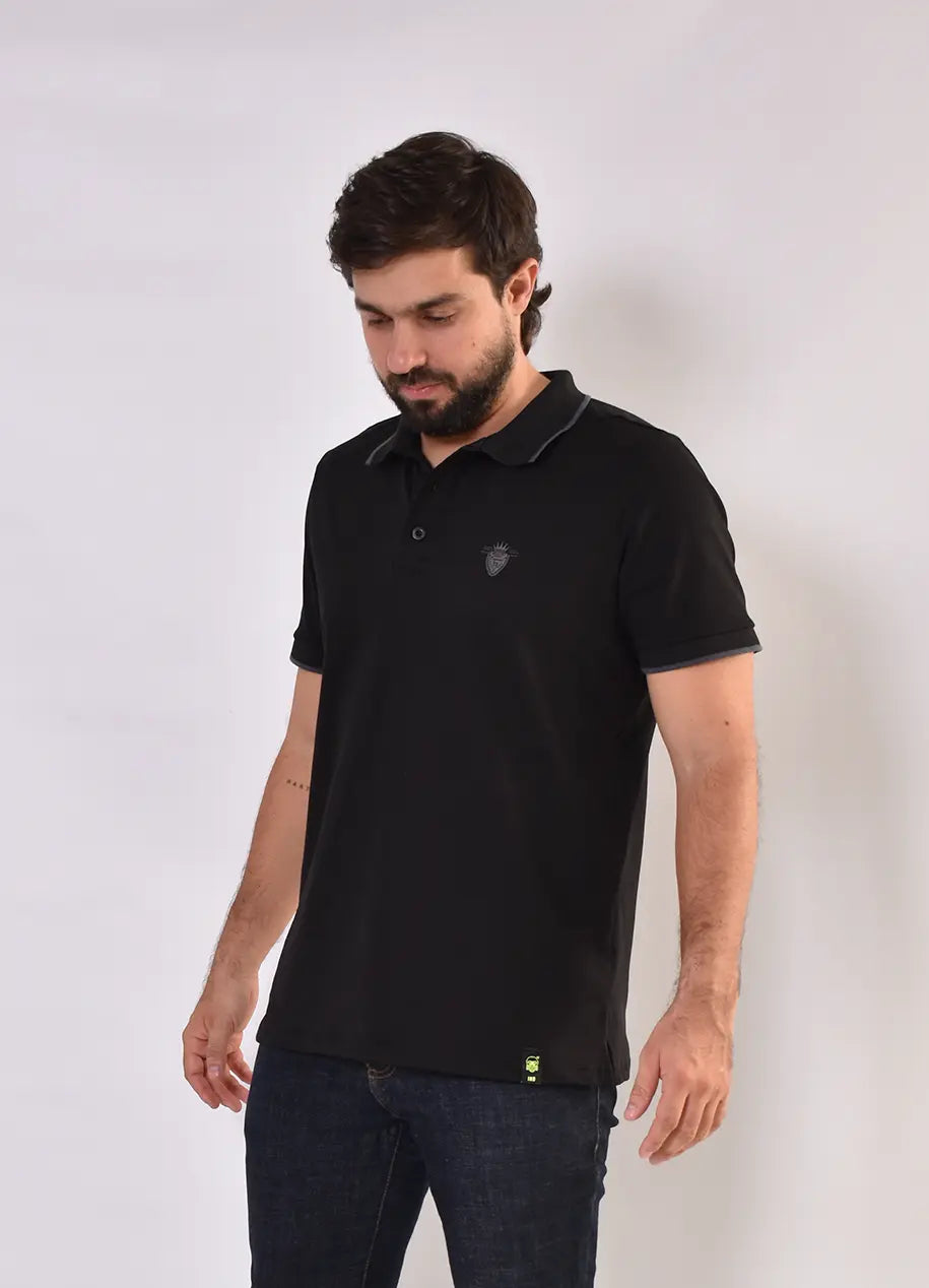 Camiseta Polo 9368 Negra