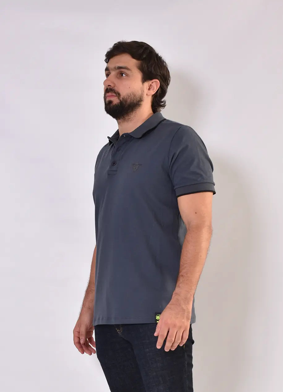 Camiseta Polo 9368 Gris