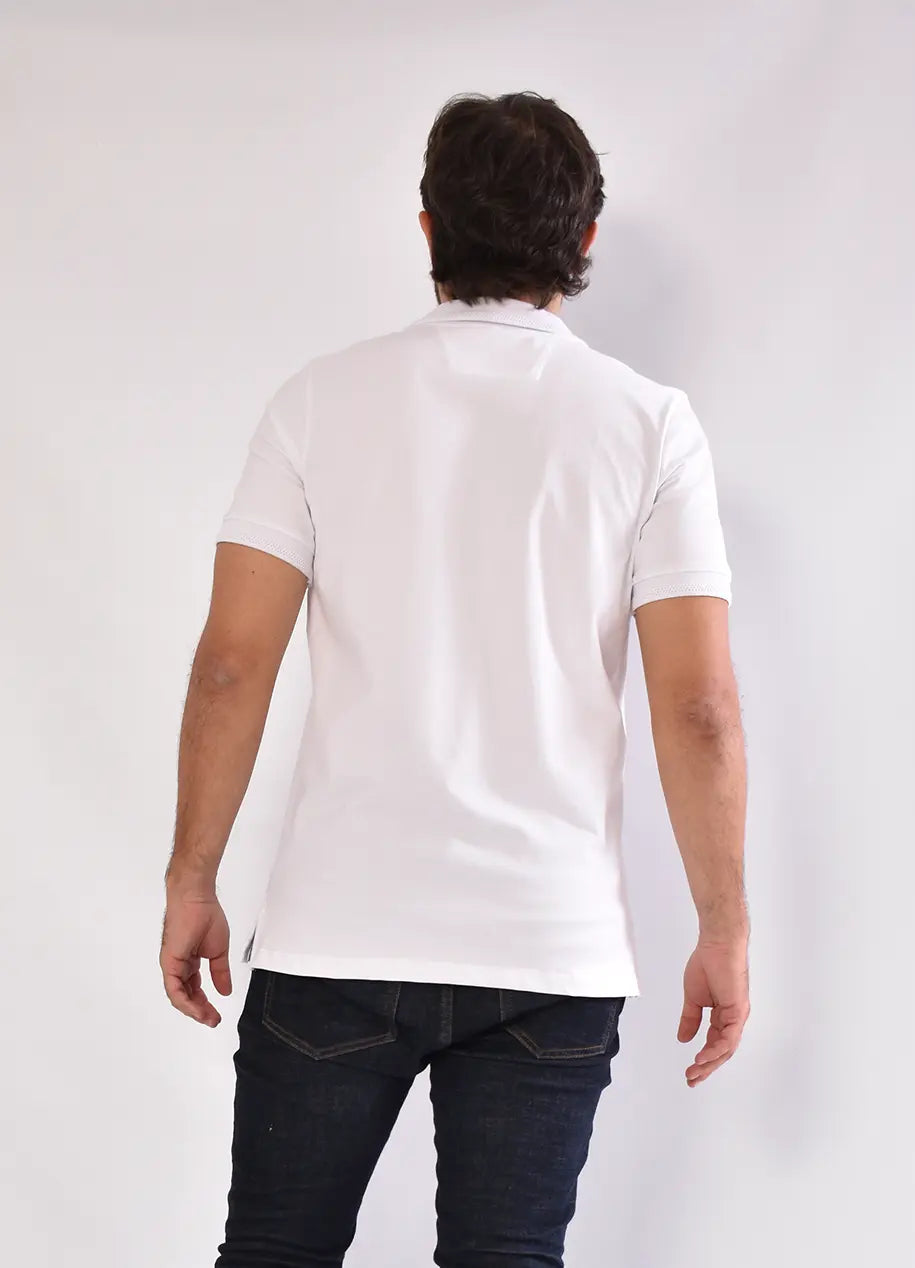 Camiseta Polo 9370 Blanca