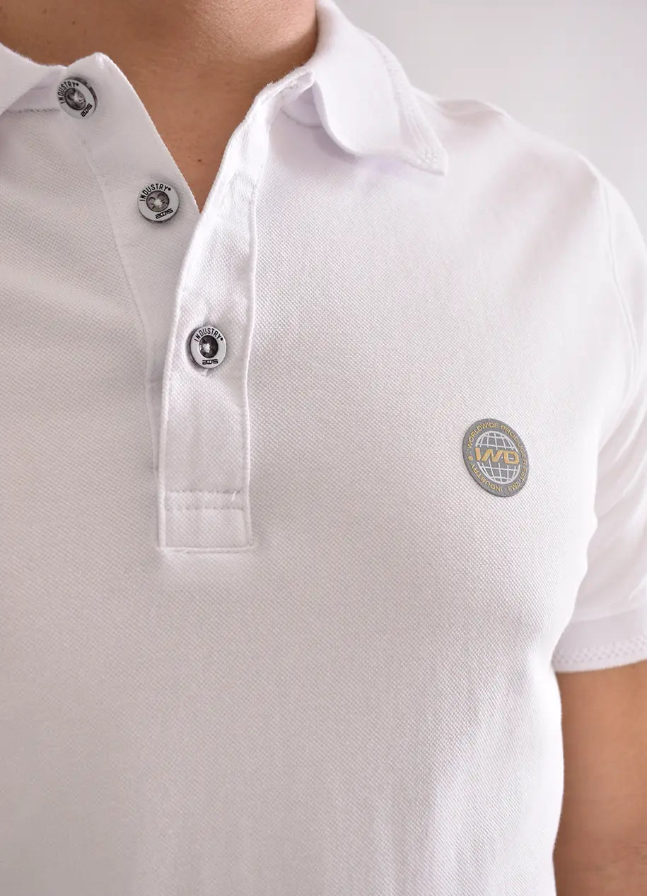 Camiseta Polo 9370 Blanca